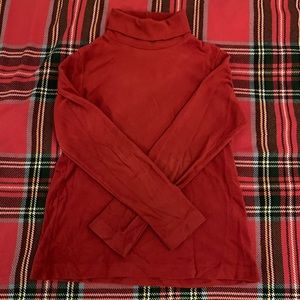 Uniqlo Red Fleece sweater